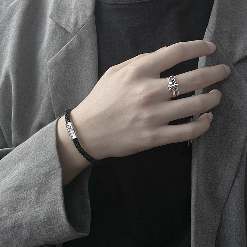 Sieben Todsünden, Sieben Tugenden, geflochtenes Armband