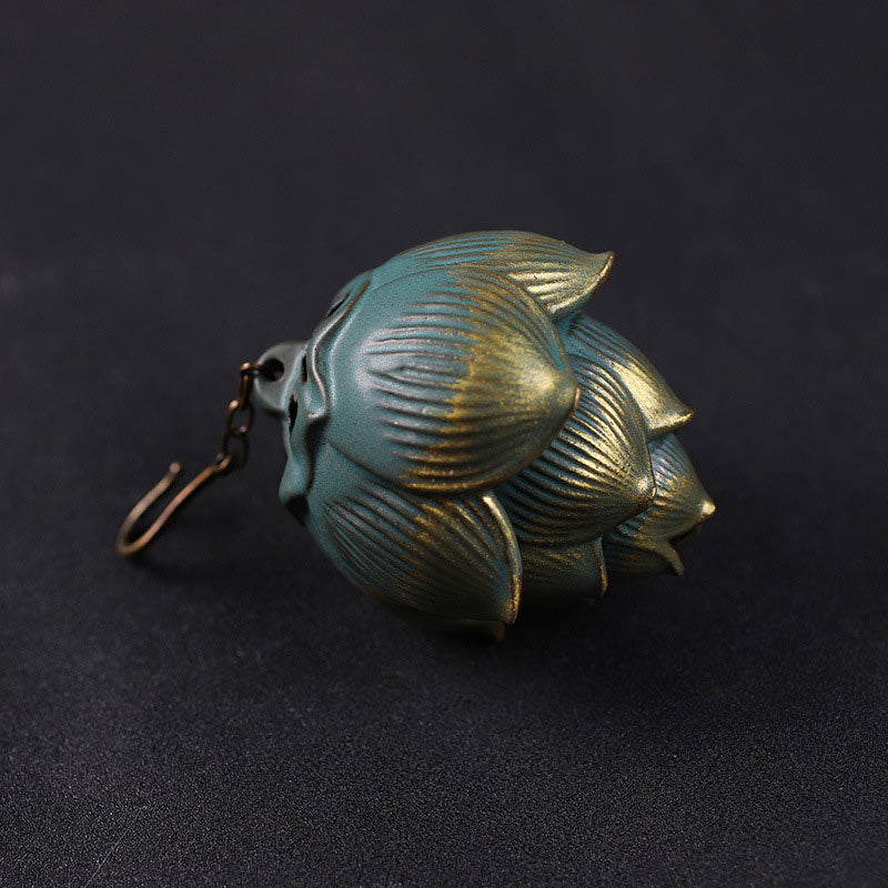 Buddha Stones Lotus Meditation Räuchergefäß zum Aufhängen, Dekoration