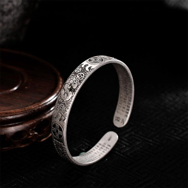 Buddha Stones FengShui Lucky PiXiu Schutz verstellbares Armband