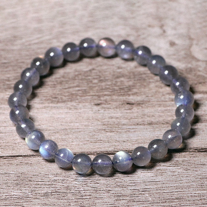 Natürliches Mondstein-Ruhe-Positive-Armband