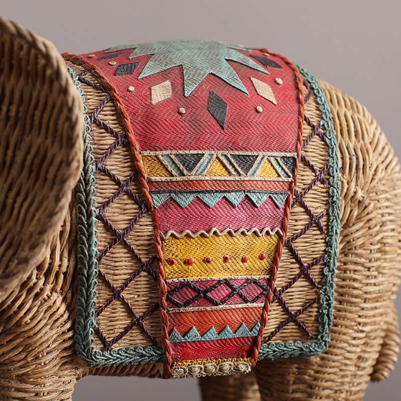 Elefant, Kunstharz, Weisheit, Reichtum, Heimdekoration