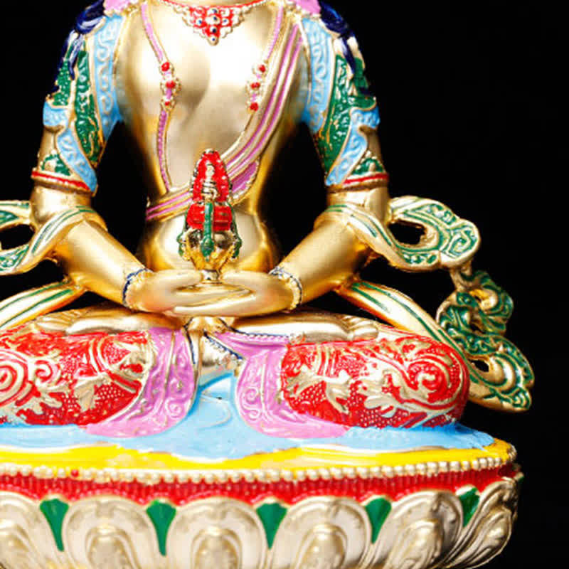 Langlebigkeits-Buddha-Figur, Serenity-Statue, Heimdekoration