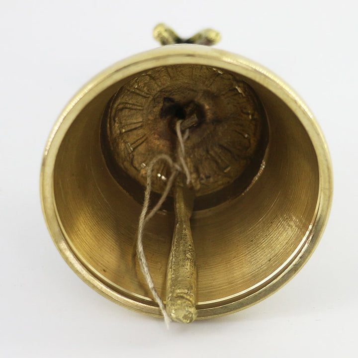 Tibetische Meditationsglocke und Vajra Dorje Kupferbalance, handgefertigtes Dekorationsset