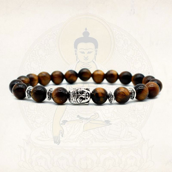 Buddha Stones Amethyst Love Healing Armband