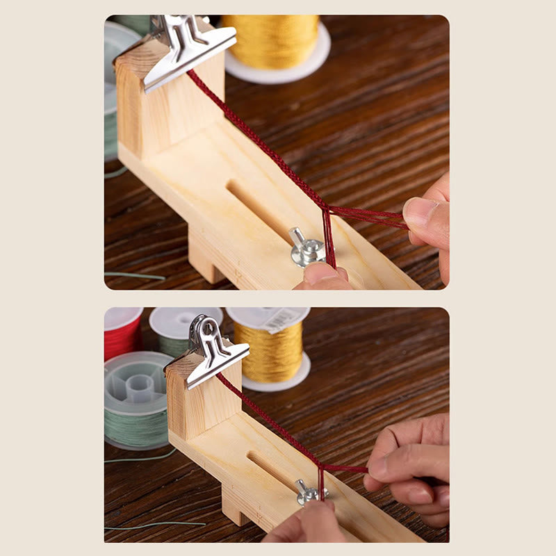 Buddha Stones 925 Sterling Silber Tibetisches Zakiram-Göttin des Reichtums-Glücksseil-Armband