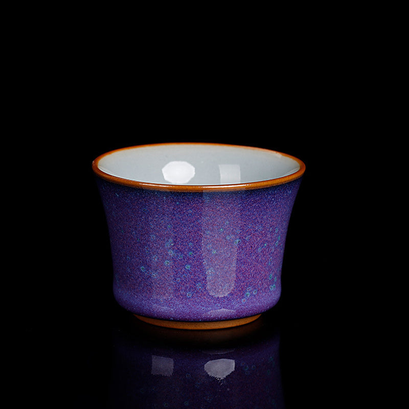 Buddha Stones Kiln Change Keramik Bambus Design Teetasse Kung Fu Teetasse