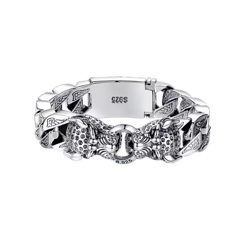 Buddha Stones, Leopardenmuster, heilendes Balance-Kettenarmband