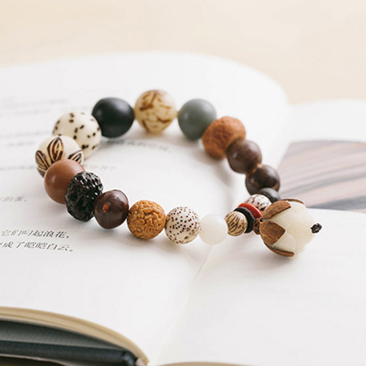 Bodhi Seed Lotus Weisheit Frieden Handgelenk Mala Armband