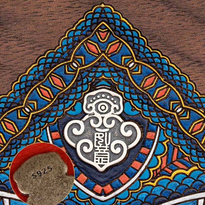 Vintage handgemachte schwarze Walnuss Holz Schmuck Aufbewahrungsbox Holz Geschenkbox