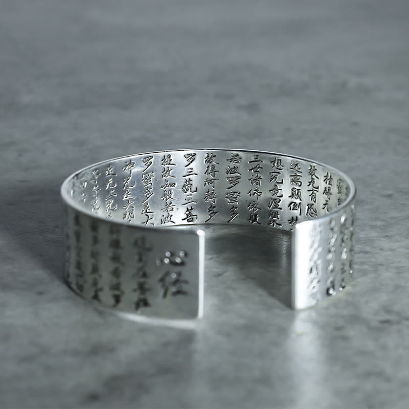 Buddha Stones Tibetisches Lotus-Glücksarmband aus Weiß Kupfer