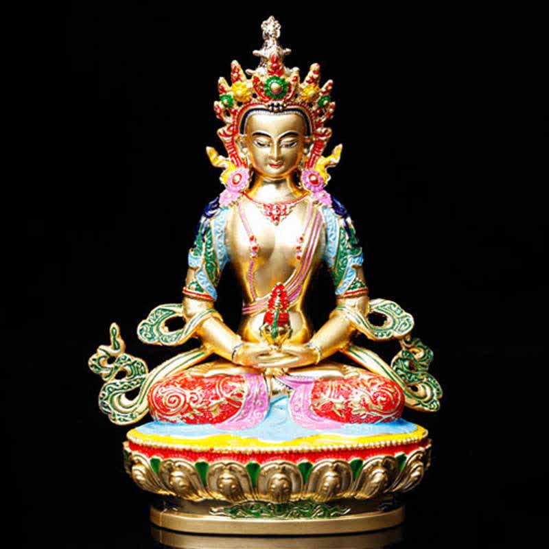 Langlebigkeits-Buddha-Figur, Serenity-Statue, Heimdekoration