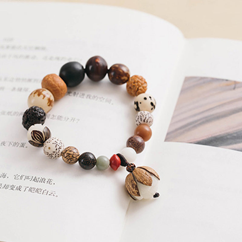 Bodhi Seed Lotus Weisheit Frieden Handgelenk Mala Armband