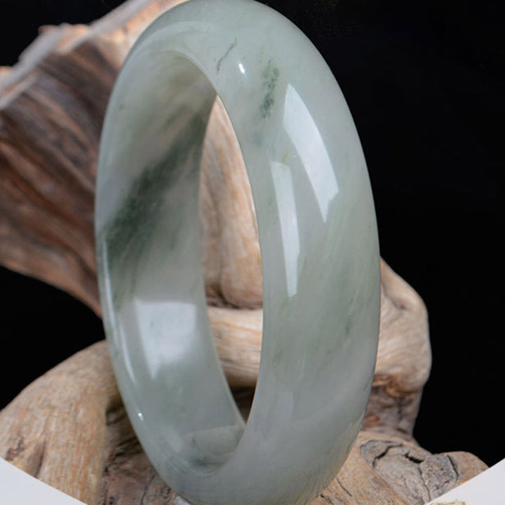Natürlicher Jade-Glücksheilungs-Armreif - image 7