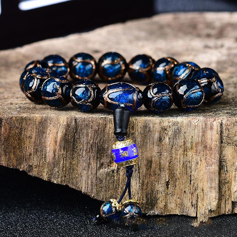 Tibetisches Drachenader-Achat-Heilarmband - image 13