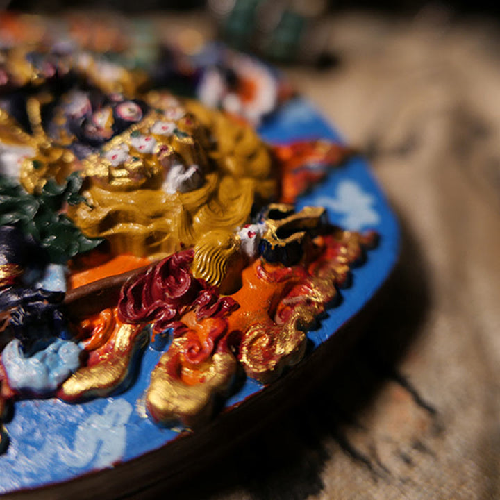 Buddha Stones ​​Mini Daikokuten Gott des Reichtums Buddha Tibet Ton Gelassenheit Heimdekoration - image 3