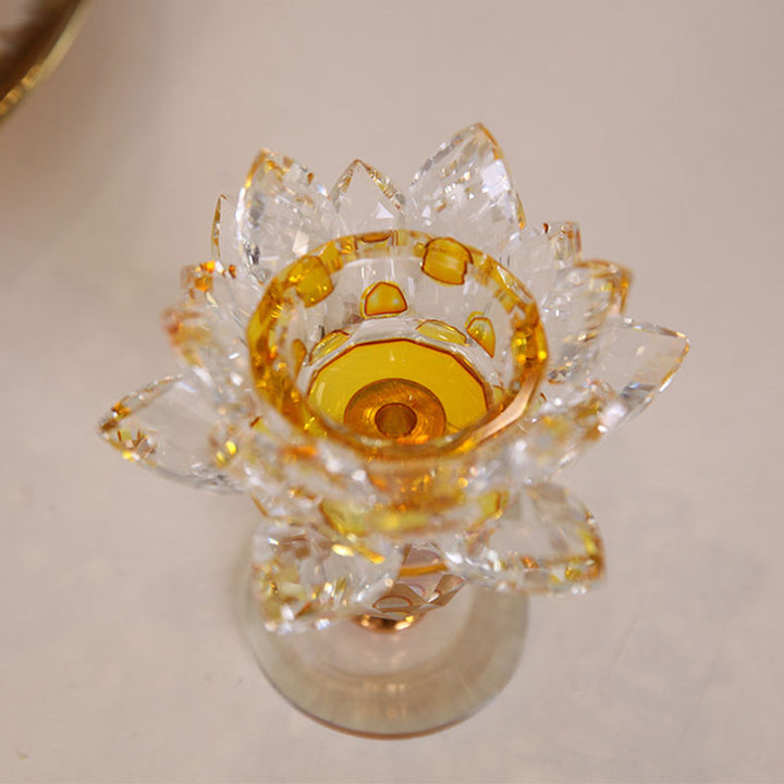 Tibetischer Lotus-Kerzenhalter - 8 - image 11