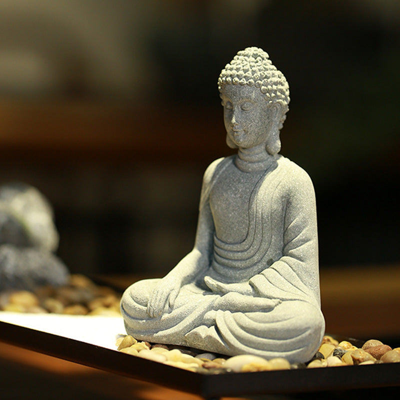 Buddha Stones, sitzend, Meditation, Buddha, Segen, Mitgefühl, Dekoration - image 0
