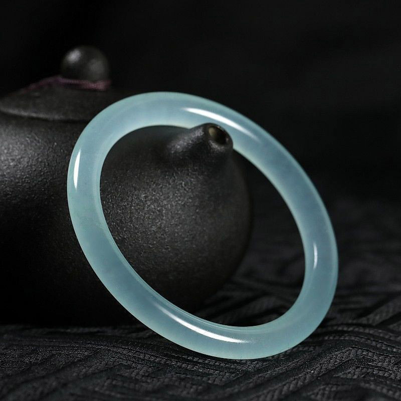 Buddha Stones, natürlicher Jade-Heilungssegen-Armreif - image 3
