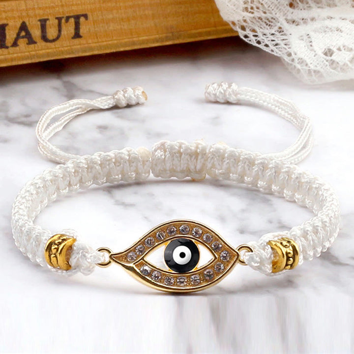 Buddha Stones Evil Eye Keep Away Evil Spirits Schnurarmband