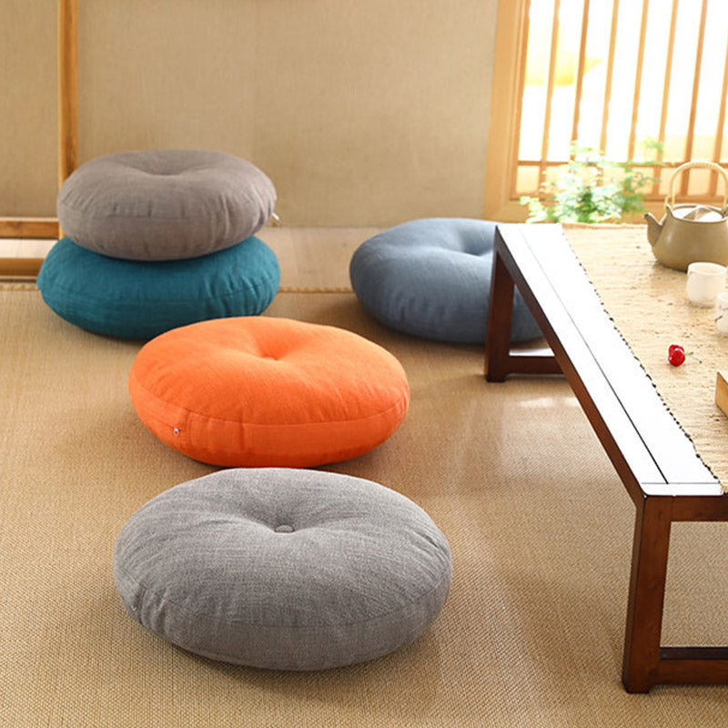 Lotus einfaches Muster Leinen Meditation Sitzkissen Home Wohnzimmer Dekoration - image 3
