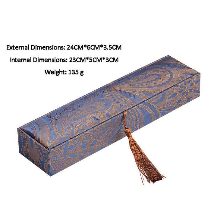 Halskette Mala Perlen Schmuck Aufbewahrungsbox Quasten Geschenkbox - image 4
