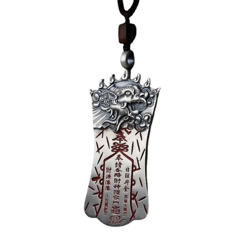FengShui Bagua PiXiu Zinnober Balance Halskette Anhänger - image 8