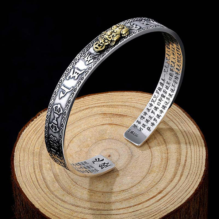 Buddha Stones ​​Feng Shui Glücks-Pixiu-Armband - image 0