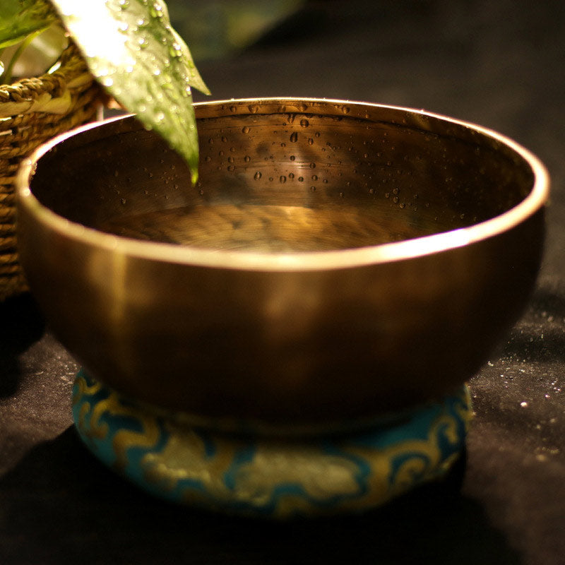 Tibetische Klangschale, handgefertigt für Heilung und Meditation, Klangschalen-Set mit positiver Energie - image 1