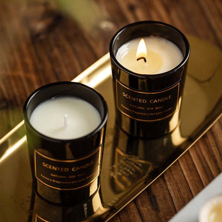 Blue Bell Pear Freesia Duft Meditation Gebet Duftende Aromatherapie Sojawachskerze - image 0
