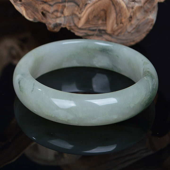 Natürlicher Jade-Glücksheilungs-Armreif - image 5