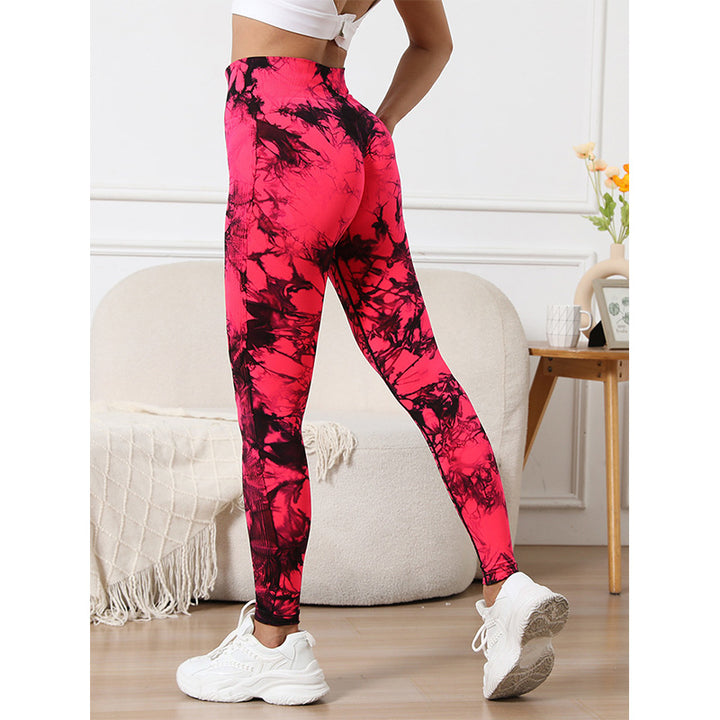 Buddha Stones Leggings für Sport, Fitness, Gymnastik, nahtlose Leggings mit hoher Taille, für Damen, Yogahose