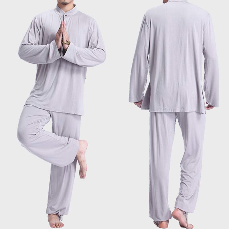 Buddha Stones, Meditation, Gebet, spirituell, Zen, Tai Chi, Praxis, Yoga, Kleidung, Herren-Set - image 2
