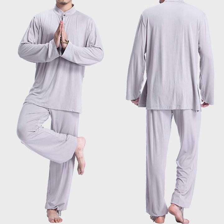 Buddha Stones, Meditation, Gebet, spirituell, Zen, Tai Chi, Praxis, Yoga, Kleidung, Herren-Set - image 2