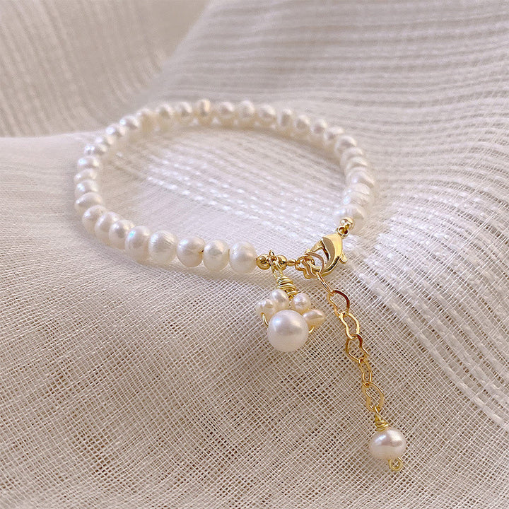Buddha Stones Perlen-Katzenpfoten-Heilungskettenarmband - image 2