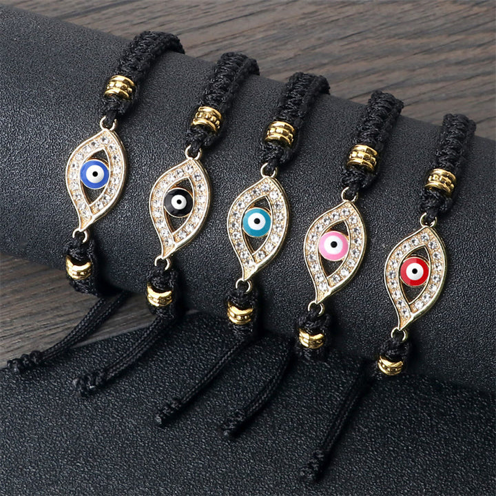 Buddha Stones Evil Eye Keep Away Evil Spirits Schnurarmband