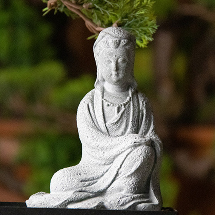 Buddha Stones Avalokitesvara Statue Segen Heimdekoration - image 12