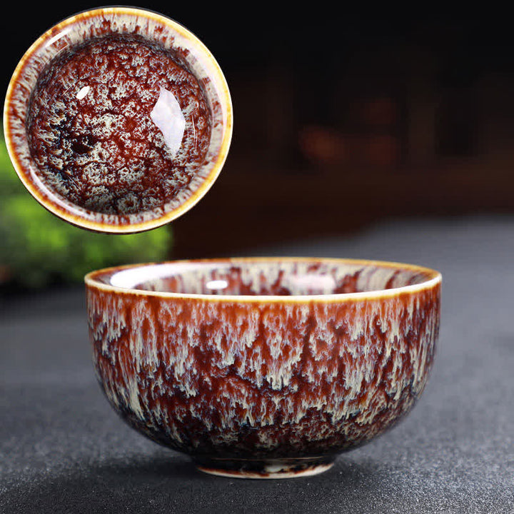 Buddha Stones Bunte Keramik-Teetasse Home Office Teetassen - image 45