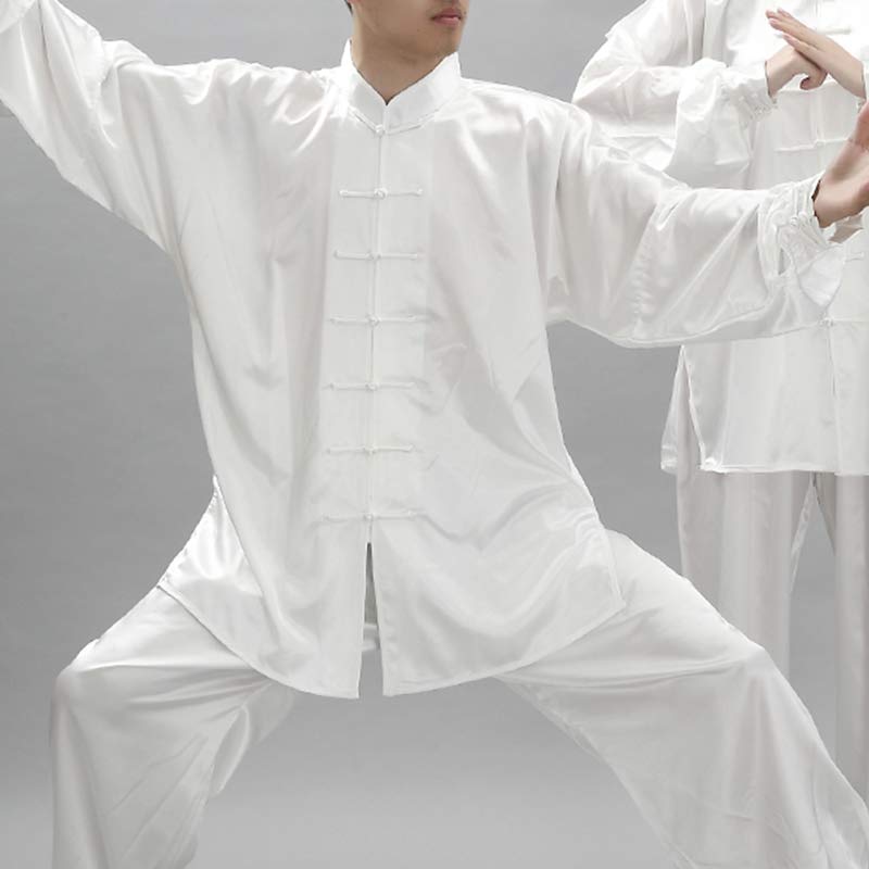 Buddha Stones, einfaches Muster, Meditation, Gebet, spirituell, Zen, Tai Chi, Qigong, Praxis, Unisex-Kleidungsset - image 11