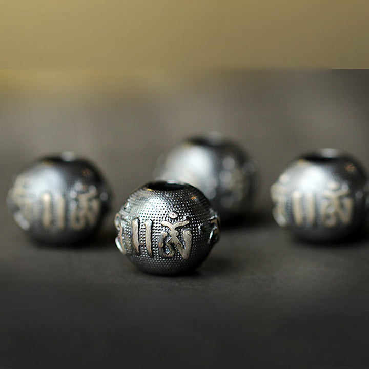 Buddha Stones Chinesisches Sternzeichen Natal Buddha Obsidian Reinigungsarmband - image 16