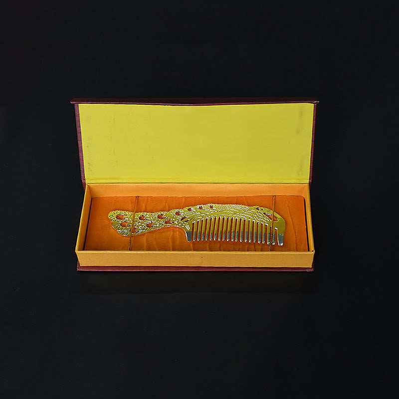 Lucky Dragon Phoenix Protection Strength Comb