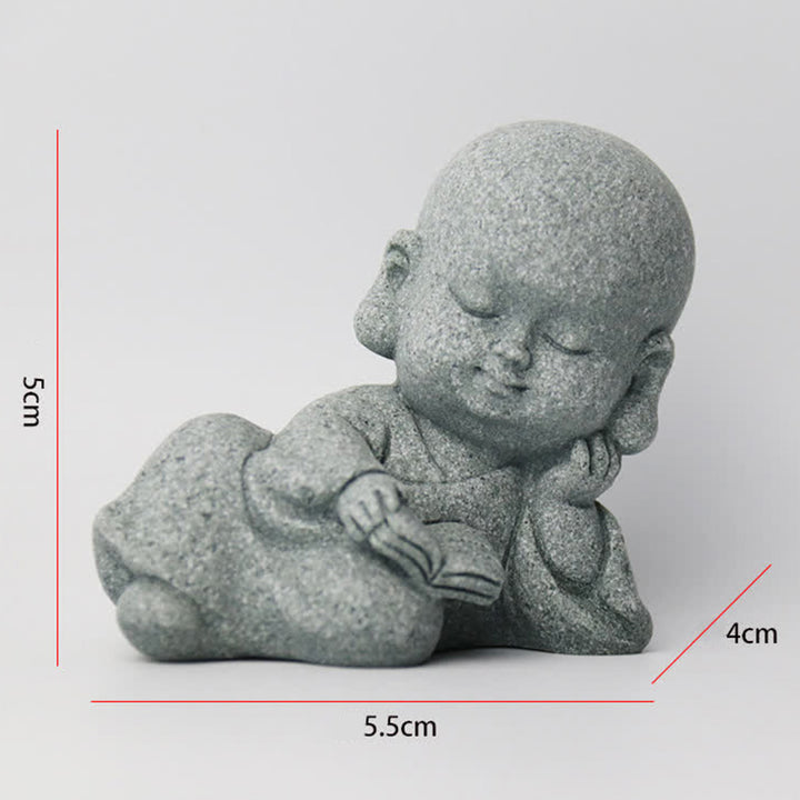 Buddha Stones, Meditation, Gebet, Mönch, Buddha-Statue, Gelassenheit, Heimdekoration - image 4