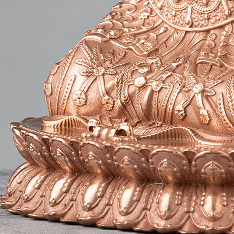 Buddha Shakyamuni Figur Mitgefühl handgefertigte Kupferstatue Dekoration - image 10