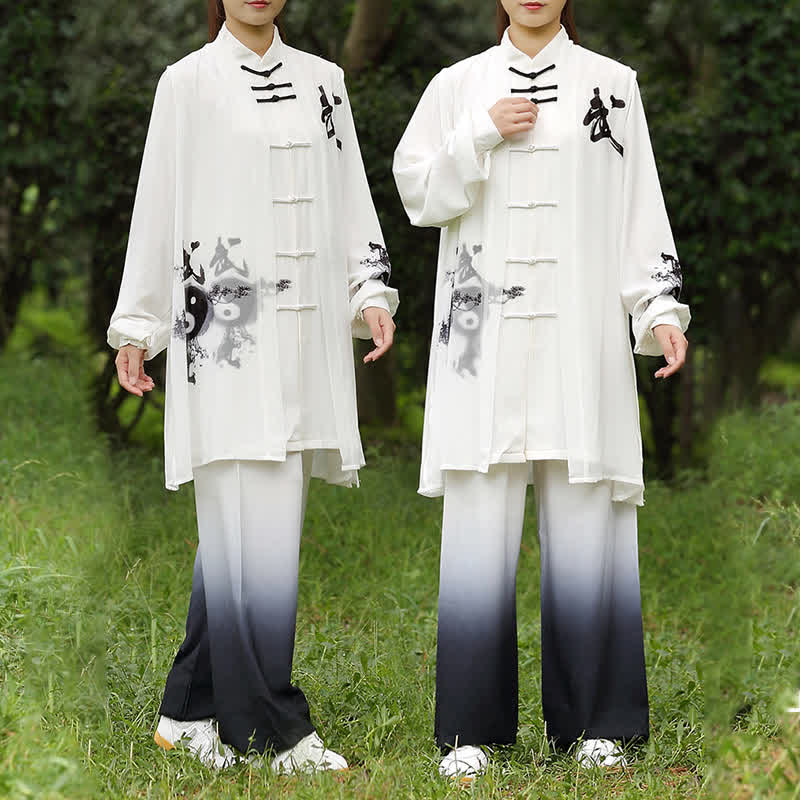 3-teiliges Unisex-Kleidungsset für Yin-Yang-Baum, Tai Chi, spirituelle Zen-Praxis, Meditation, Gebet - image 4