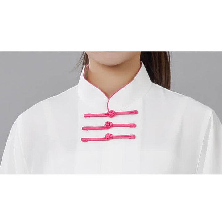 Lotusblüten-Blatt-Muster, Tai-Chi-Meditation, Gebet, spirituelle Zen-Übungskleidung, Damen-Set - image 16