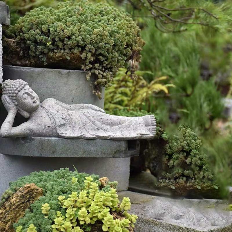 Buddha Stones, tibetische Meditation, Buddha, Segen, Mitgefühl, Gelassenheit, Heimdekoration - Liegender Buddha - image 9