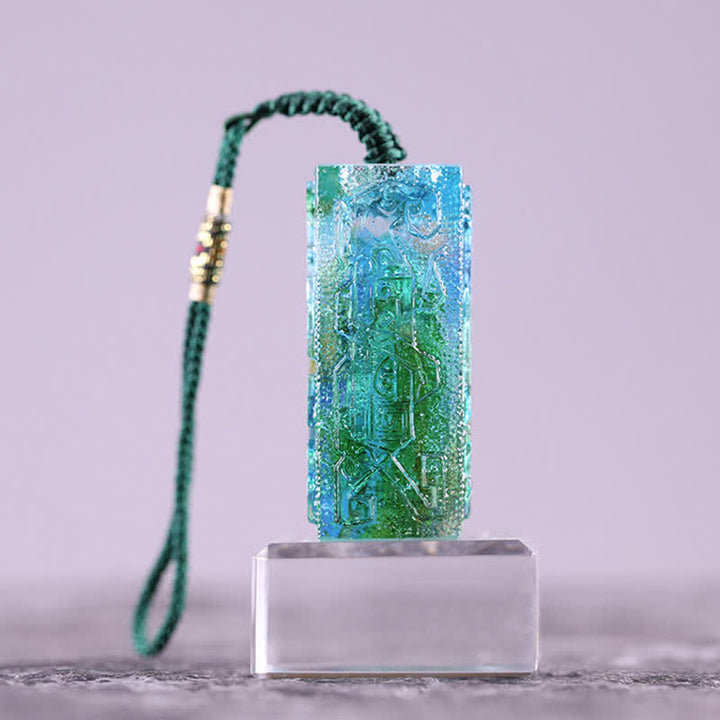 Feng Shui handgefertigtes Liuli-Kristall-Kunststück, Heim- und Bürodekoration - image 6