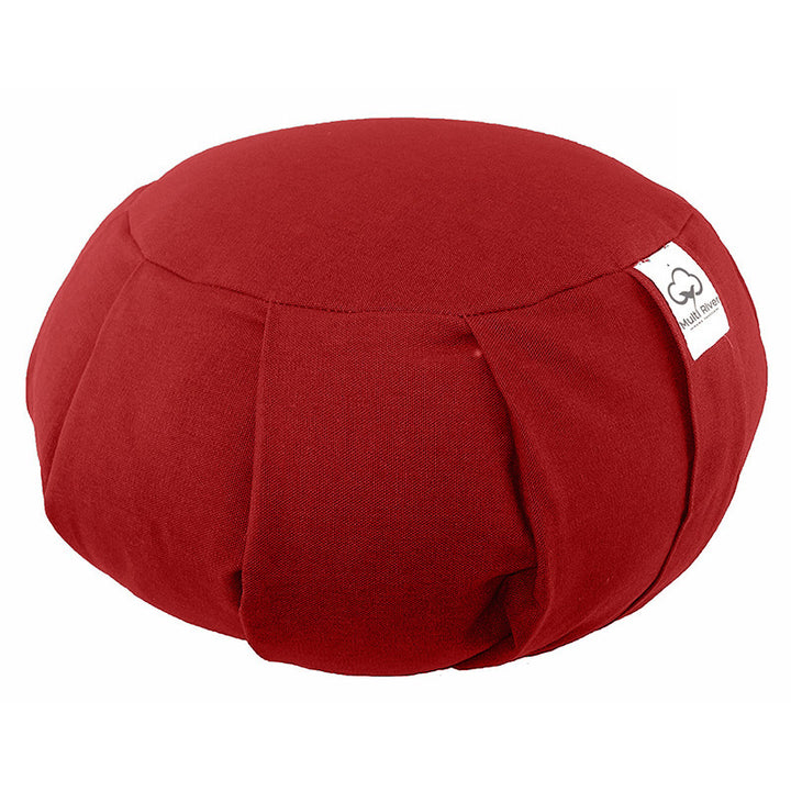 Buddha Stones, Baumwolle, Buchweizenschalen, Meditations-Sitzkissen, Heimdekoration - 36 cm * 15 cm - Rot - image 4