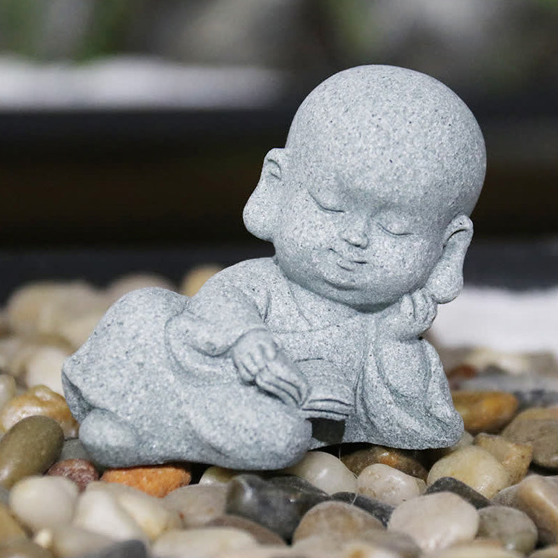 Buddha Stones, Meditation, Gebet, Mönch, Buddha-Statue, Gelassenheit, Heimdekoration - image 0
