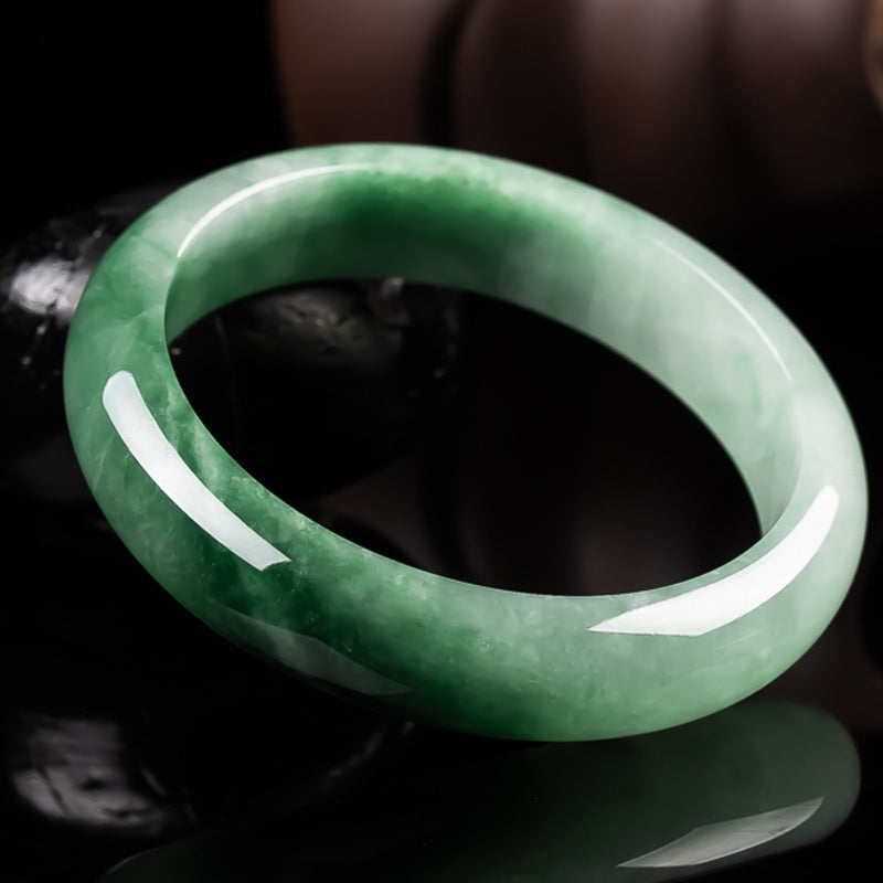 Armreif mit Buddha Stonesn, natürlichem Jade, Glückssegen - image 6