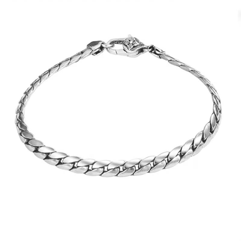 Buddha Stones Double Dorje Vajra Stärke Punk Kupfer Kette Armband Halskette - image 11